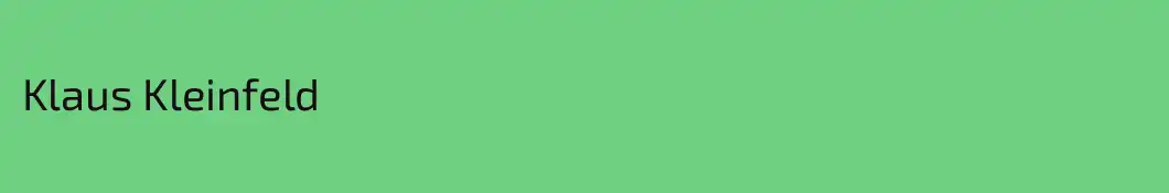 Klaus Kleinfeld
